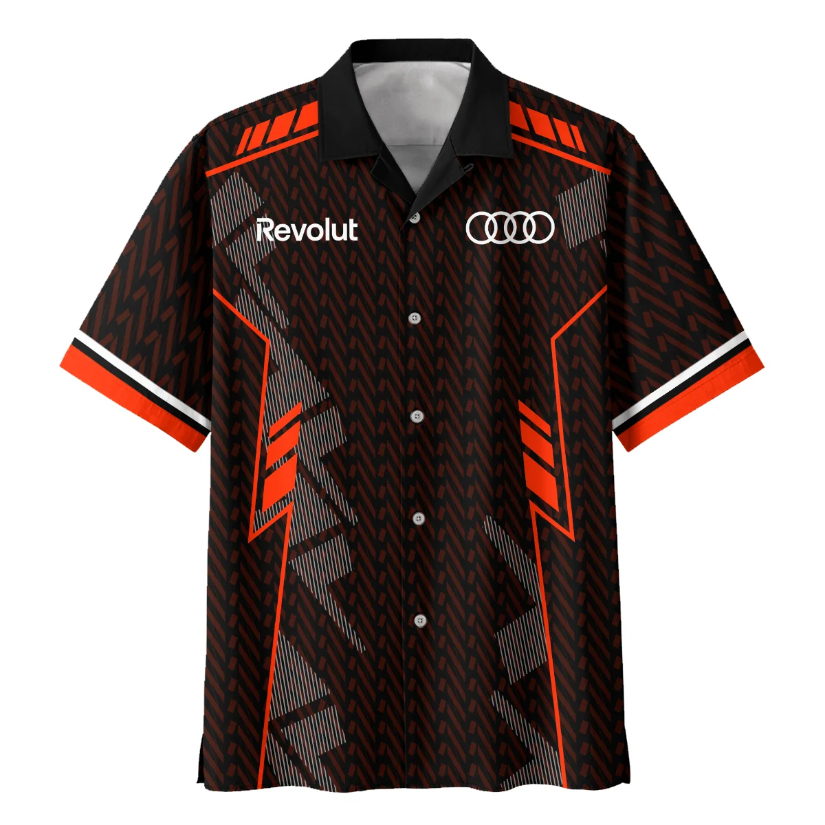 Audi F1 Teamwear Hawaiian Shirt BLVA5326A1AUDIHW - Image 2