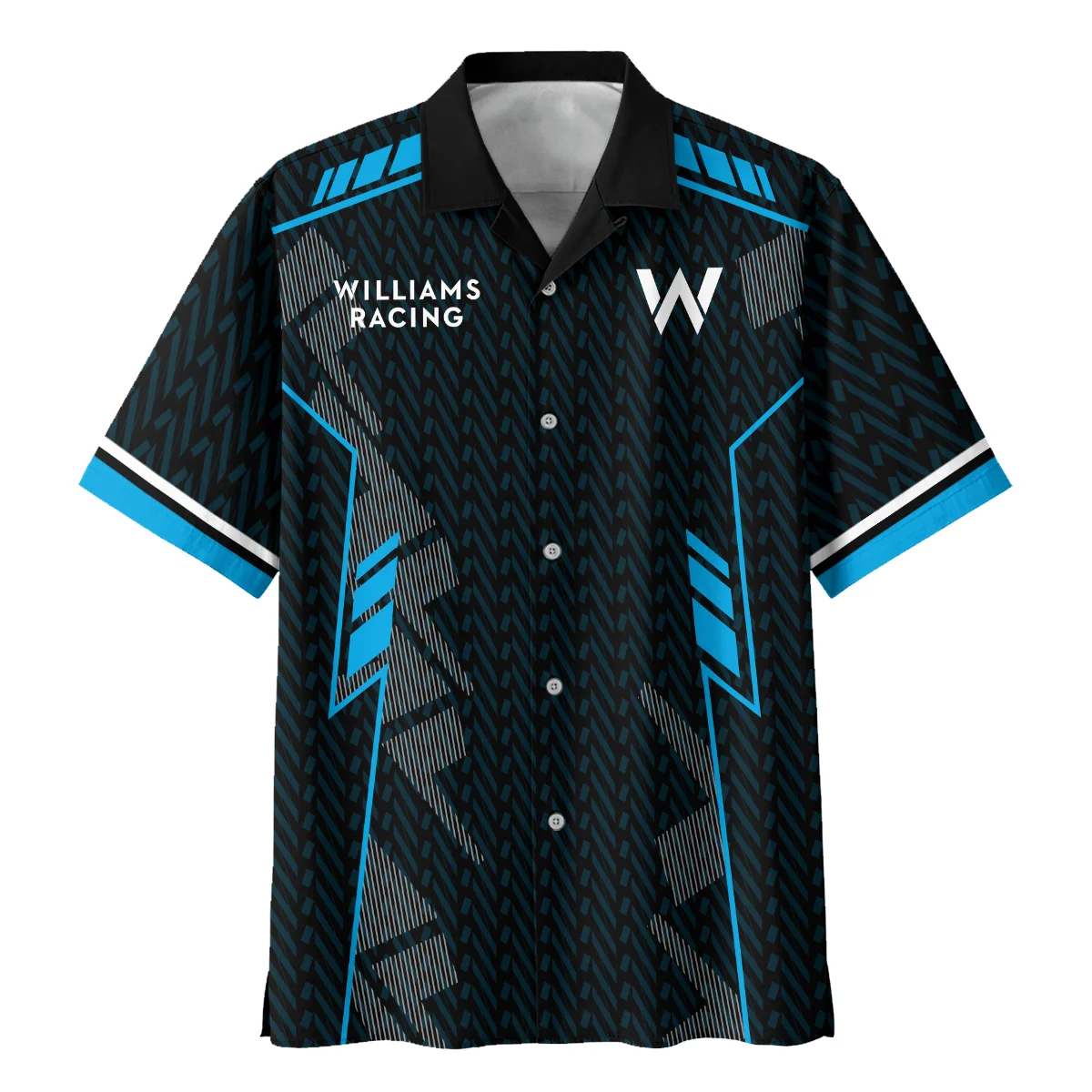 Williams F1 Teamwear Hawaiian Shirt BLVA5326A1WILHW - Image 2