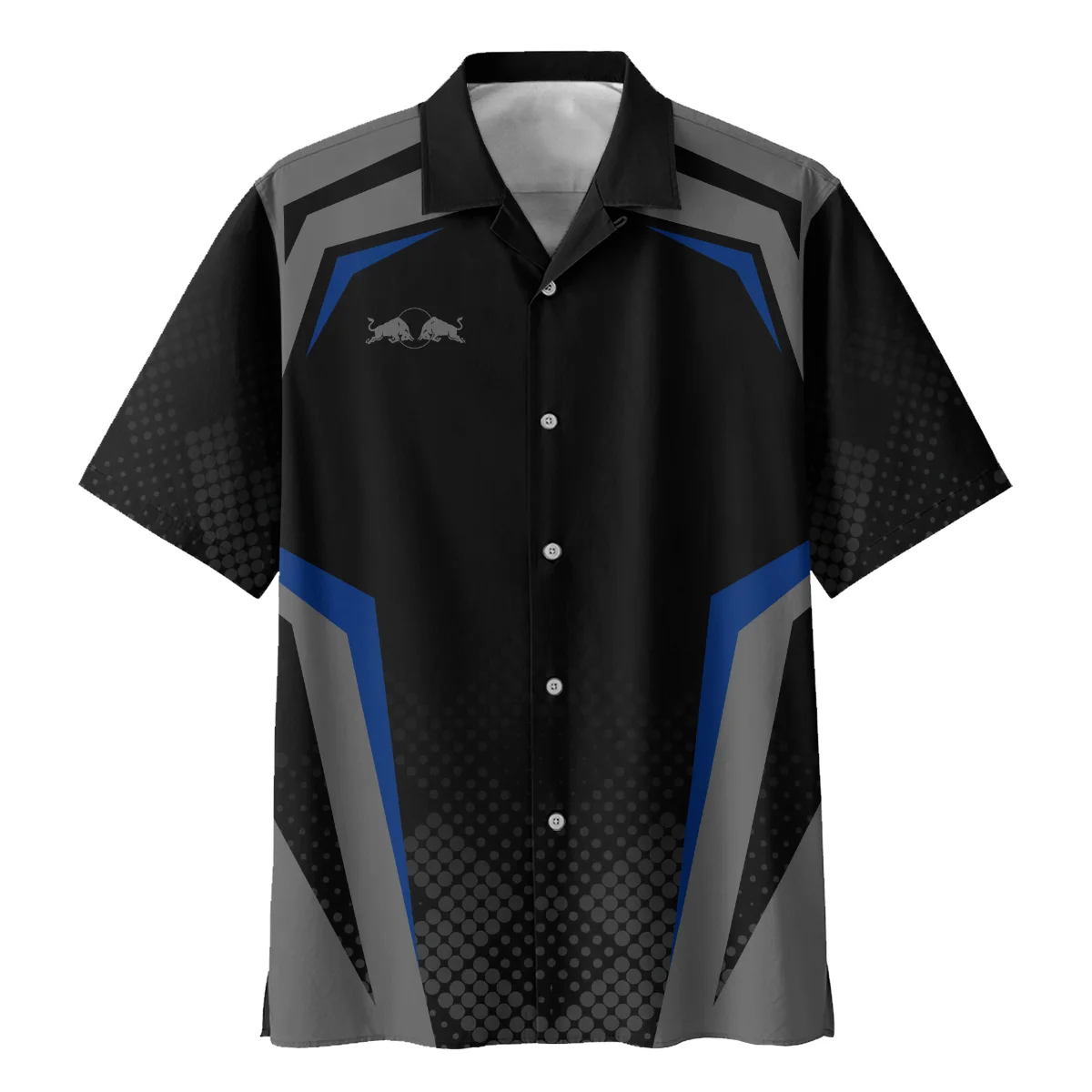 Red Bull Racing F1 Teamwear Hawaiian Shirt BLVA5326A3RBRHW - Image 2