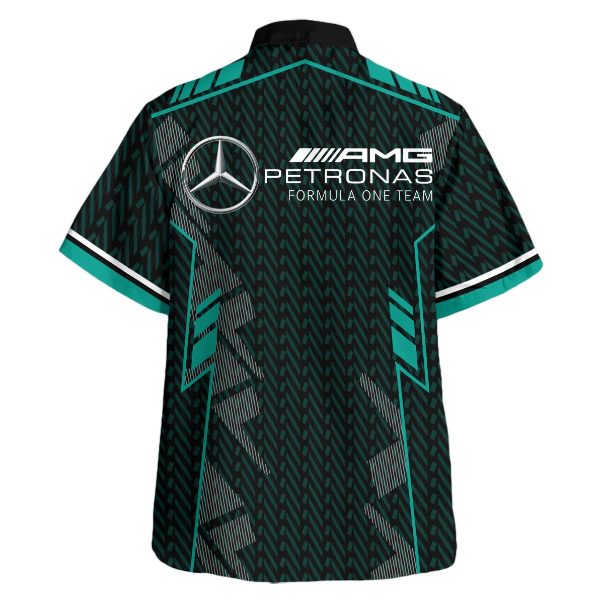 Mercedes F1 Teamwear Hawaiian Shirt BLVA5326A1MERHW - Image 3