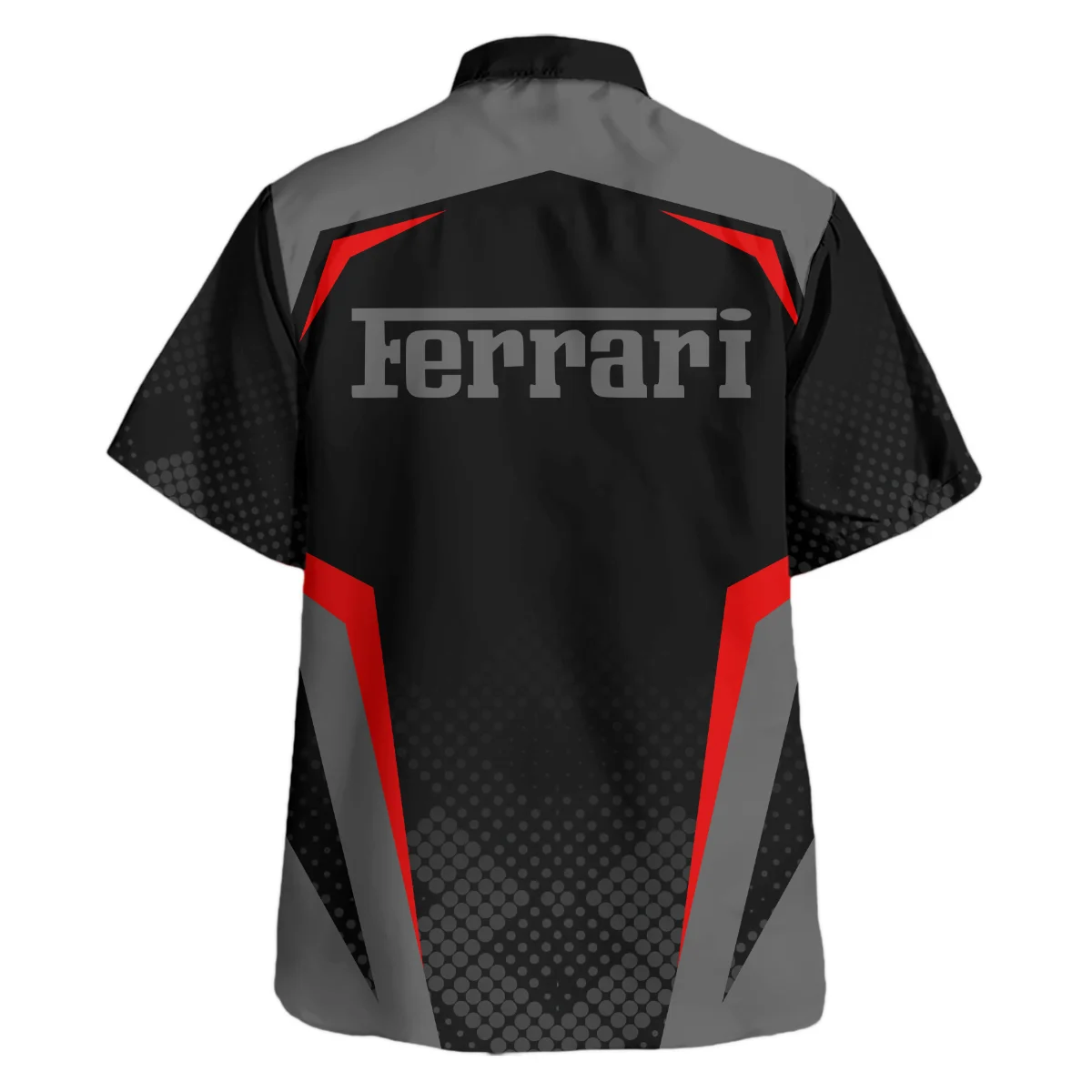 Ferrari F1 Teamwear Hawaiian Shirt BLVA5326A3FRRHW - Image 3