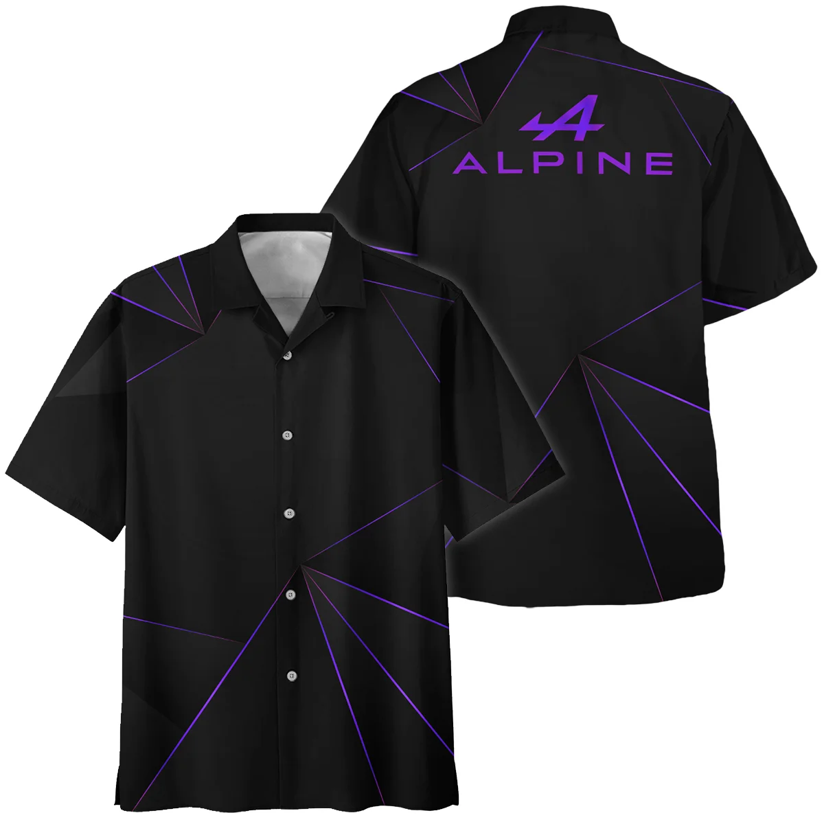Alpine F1 Teamwear Hawaiian Shirt BL8326A1ALPHW