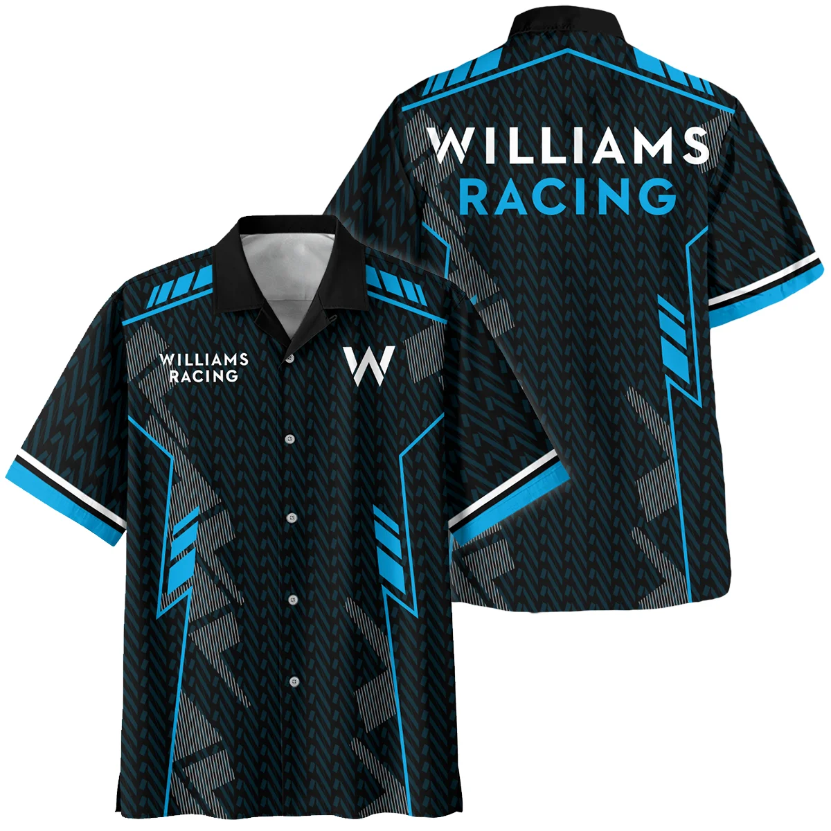Williams F1 Teamwear Hawaiian Shirt BLVA5326A1WILHW