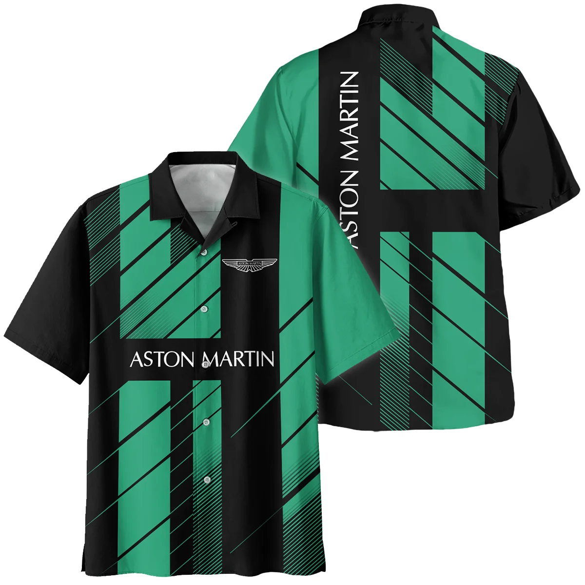 Aston Martin F1 Teamwear Hawaiian Shirt BLVA5326A2AMHW