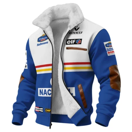Alternative view of 1994 Ayrton Senna Rothmans Williams Renault F1 Fleece Jacket BL3725A6FJ