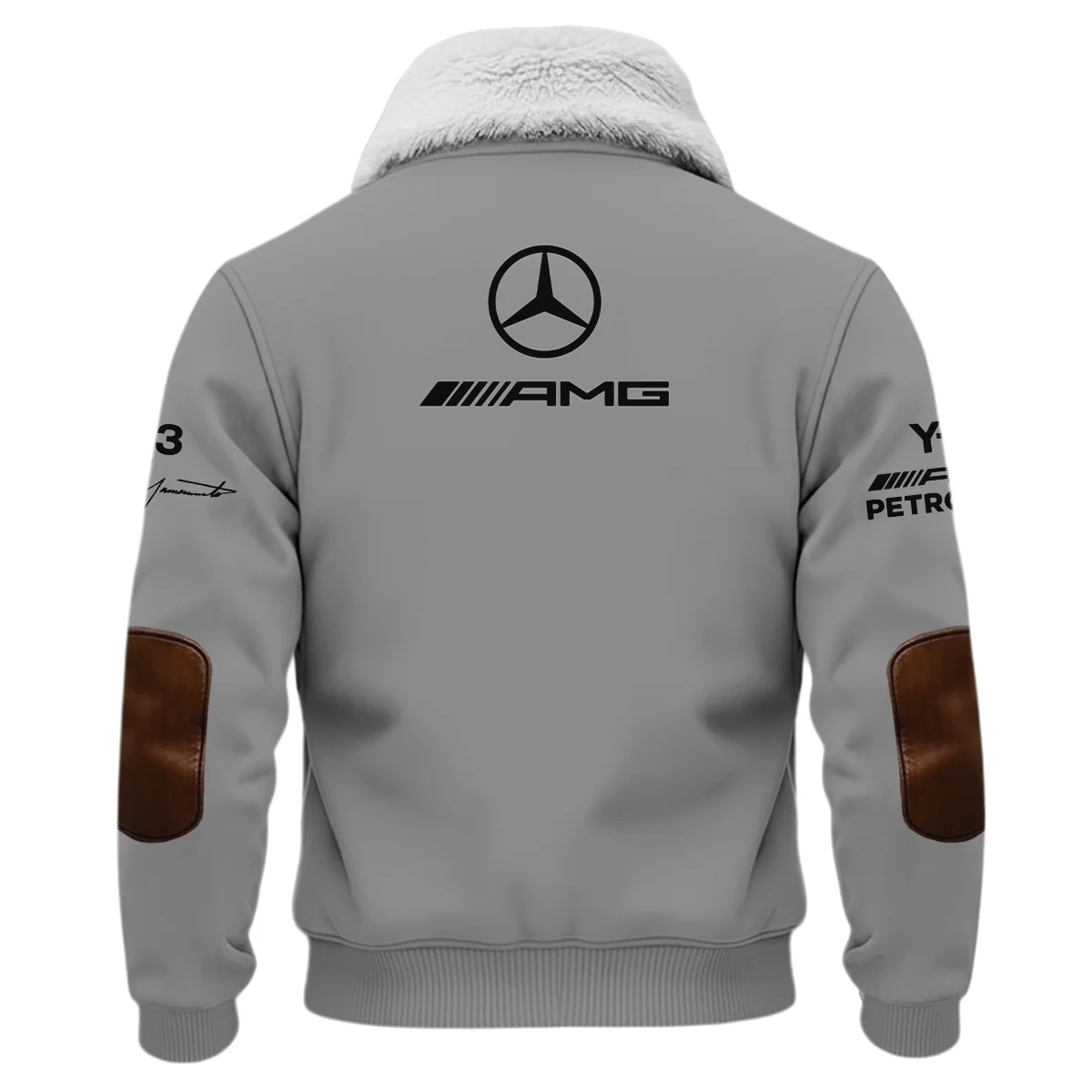 2026 Y-3 x Mercedes F1 - Fleece Jacket BLMER18326A4FJ - Image 3