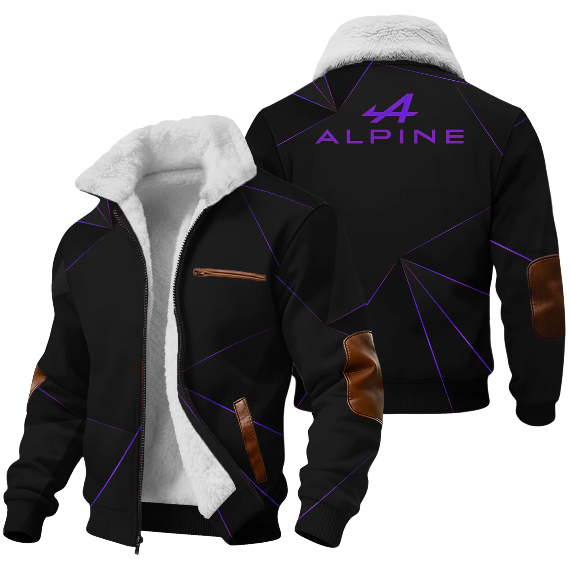 Alpine F1 Teamwear Fleece Jacket BL8326A1ALPFJ