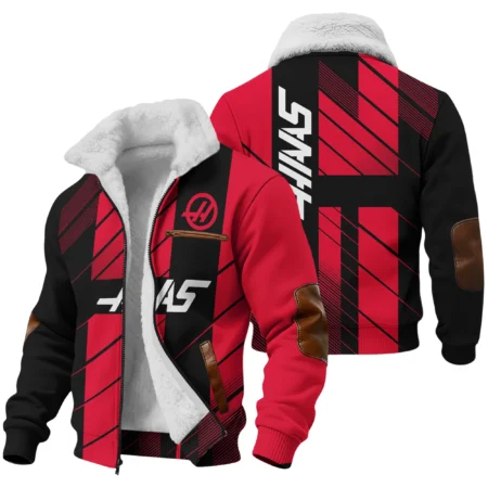 Haas F1 Teamwear Fleece Jacket BLVA5326A2HAASFJ