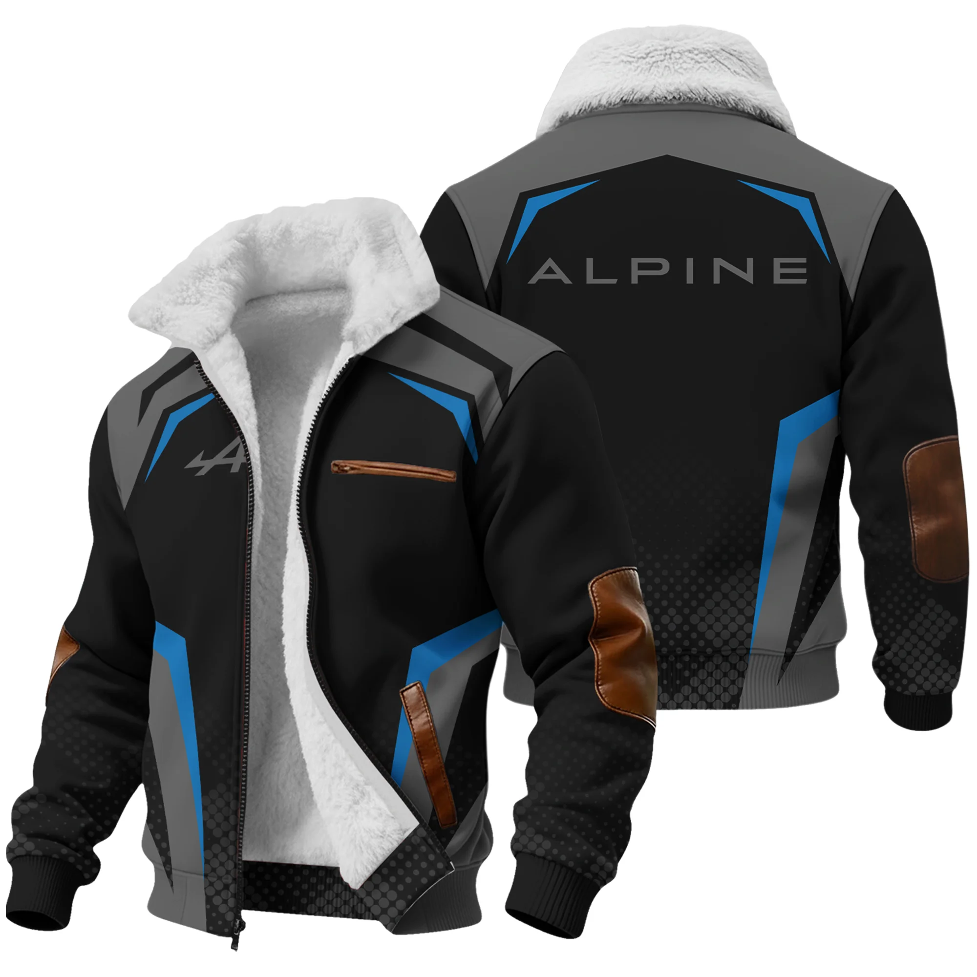 Alpine F1 Teamwear Fleece Jacket BLVA5326A3ALPFJ