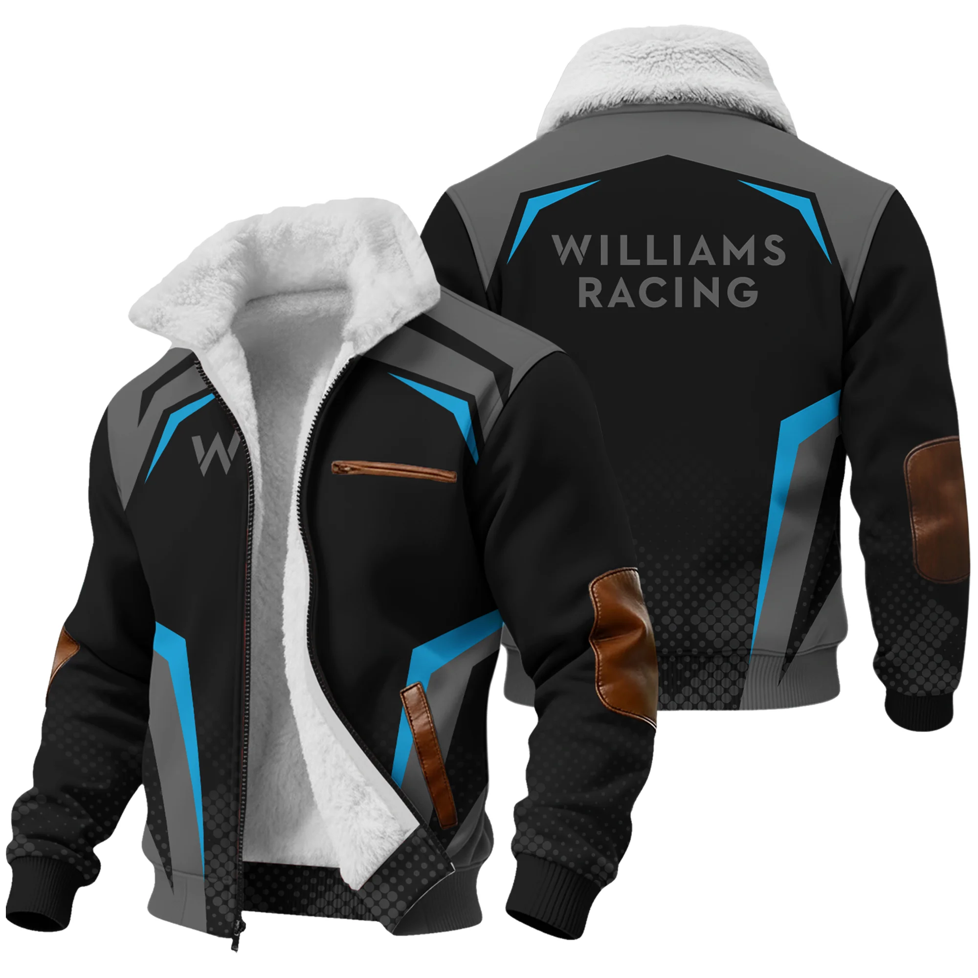 Williams F1 Teamwear Fleece Jacket BLVA5326A3WILFJ