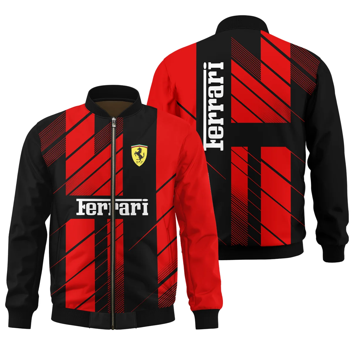 Ferrari F1 Teamwear Bomber Unisex Motorsport Apparel BLVA5326A2FRRBB