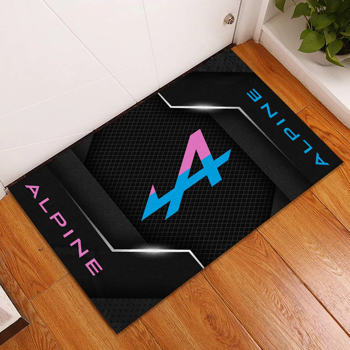 Alpine F1 Rubber Base Doormat - All Over Print BLF1139A7ALP - Image 2