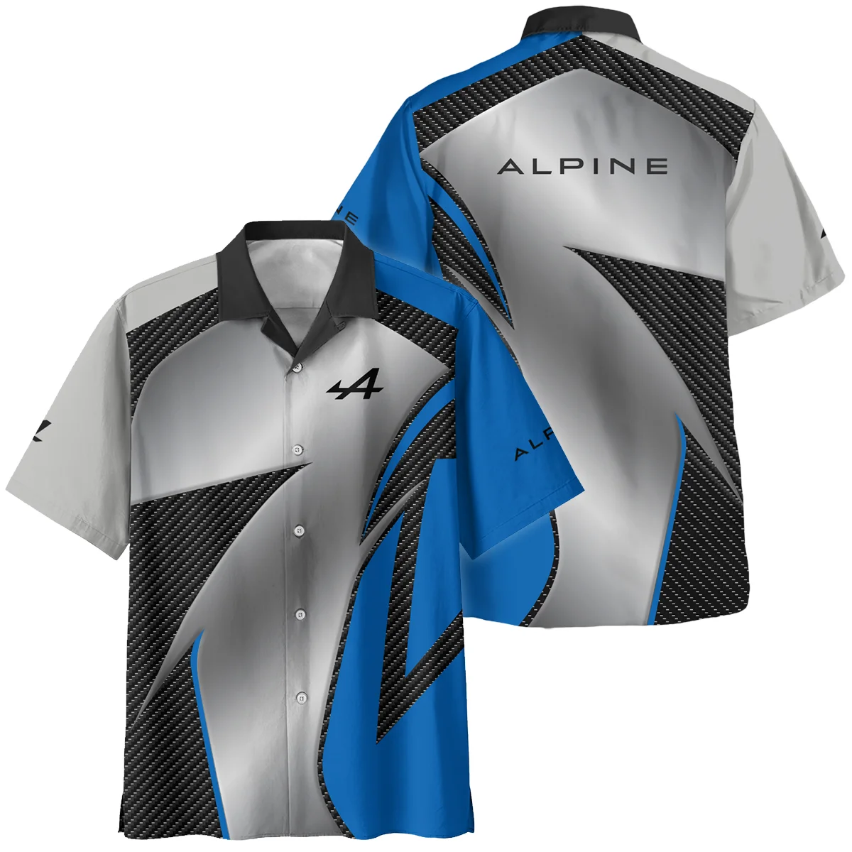 Alpine F1 Team For Fans - Hawaiian Shirt Unisex Motorsport Apparel BLVAF1031225A2ALPHW
