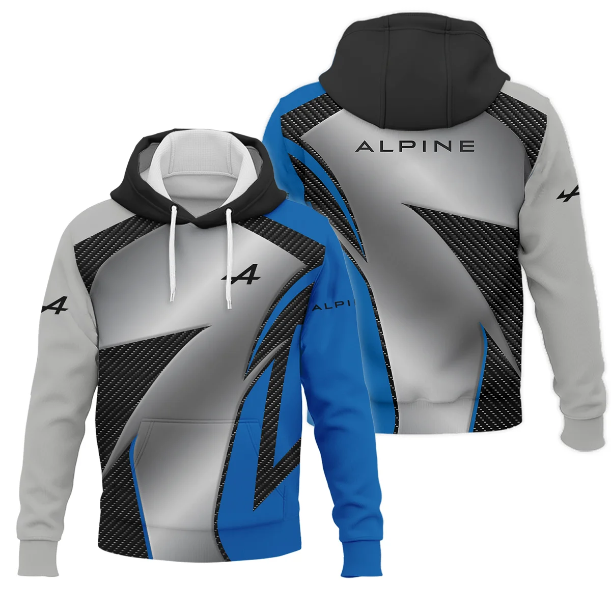 Alpine F1 Team For Fans - Hoodie Unisex Motorsport Apparel BLVAF1031225A2ALPHD