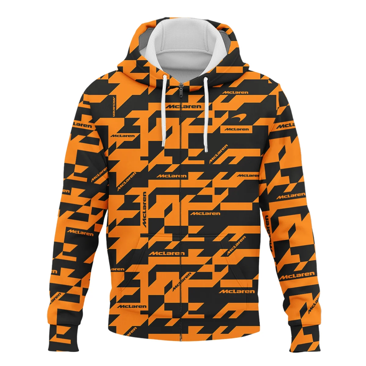 Camo Livery McLaren F1 Logo Zipper Hoodie BLMCL9525A3ZHD - Image 2