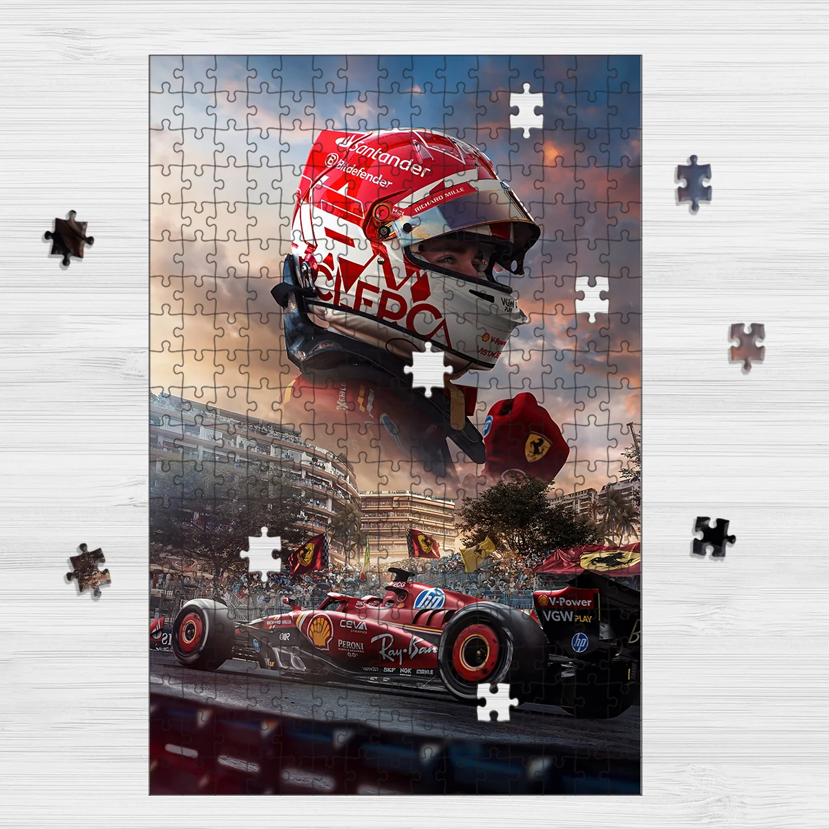 Charles Leclerc - Jigsaw Puzzle Game For F1 Fans BLF1PZ22