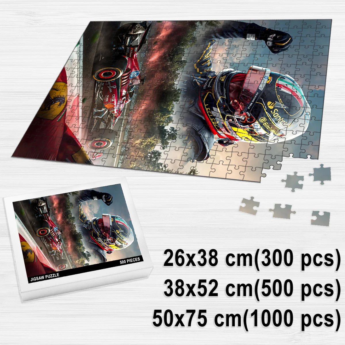 Alternative view of Charles Leclerc - Jigsaw Puzzle Game For F1 Fans BLF1PZ25