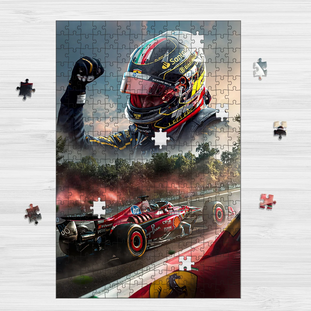 Charles Leclerc - Jigsaw Puzzle Game For F1 Fans BLF1PZ25