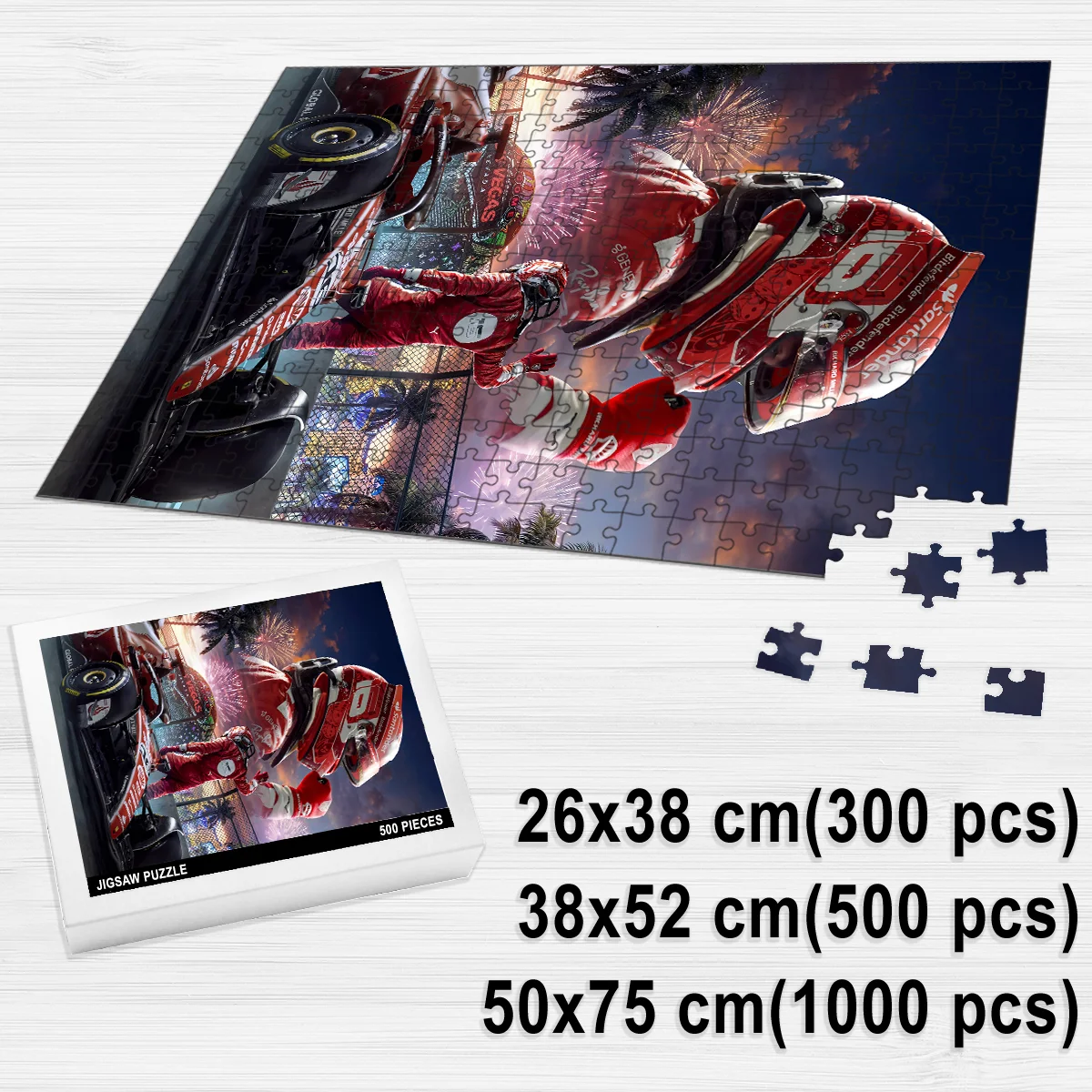 Alternative view of Charles Leclerc - Jigsaw Puzzle Game For F1 Fans BLF1PZ26