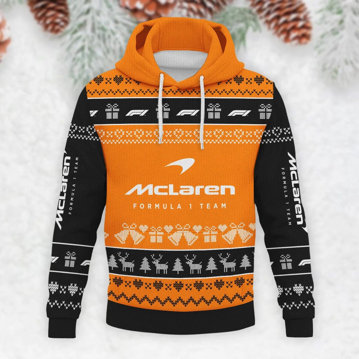 Christmas Collection McLaren Formula 1 - Knitted Hoodie BLVAF12209250A5MCL - Image 2