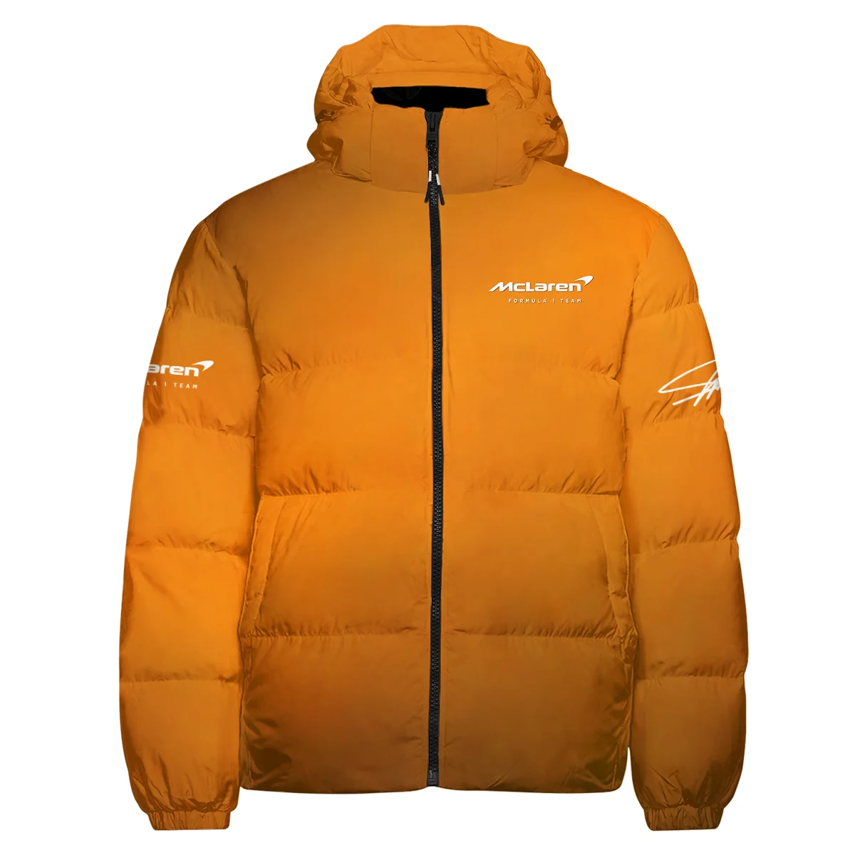 F1 Drivers' Championship 2025 Lando Norris McLaren F1 Team Down & Puffer Jackets BLNRWDCA10HCJ - Image 2