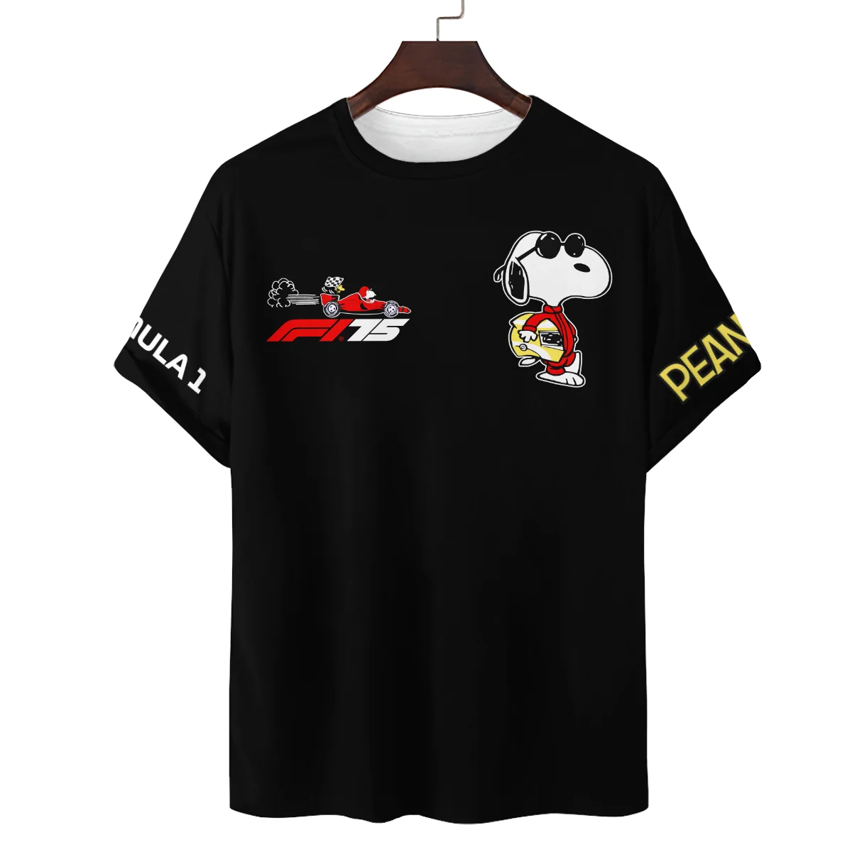 F1 x Snoopy Peanuts Pit Crew Joe Cool T-Shirt BLF112925A1TS - Image 2