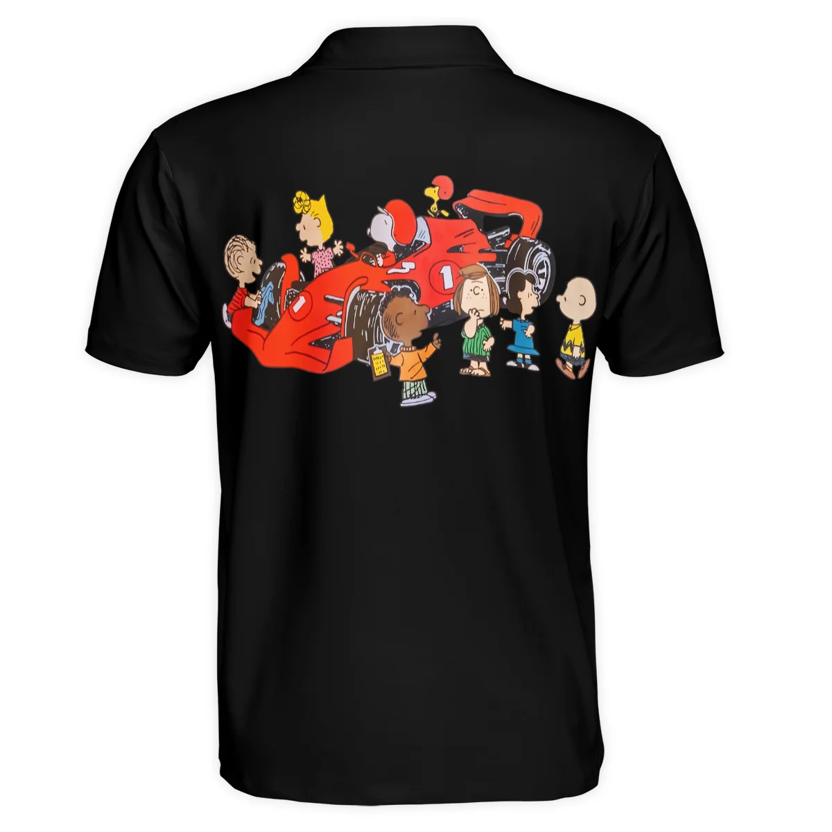 F1 x Snoopy Peanuts Pit Crew Polo Shirt BLF112925A2PL - Image 3