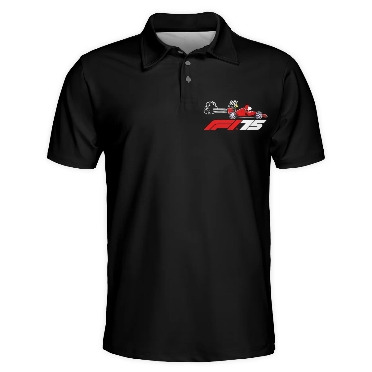 F1 x Snoopy Peanuts Pit Crew Polo Shirt BLF112925A2PL - Image 2