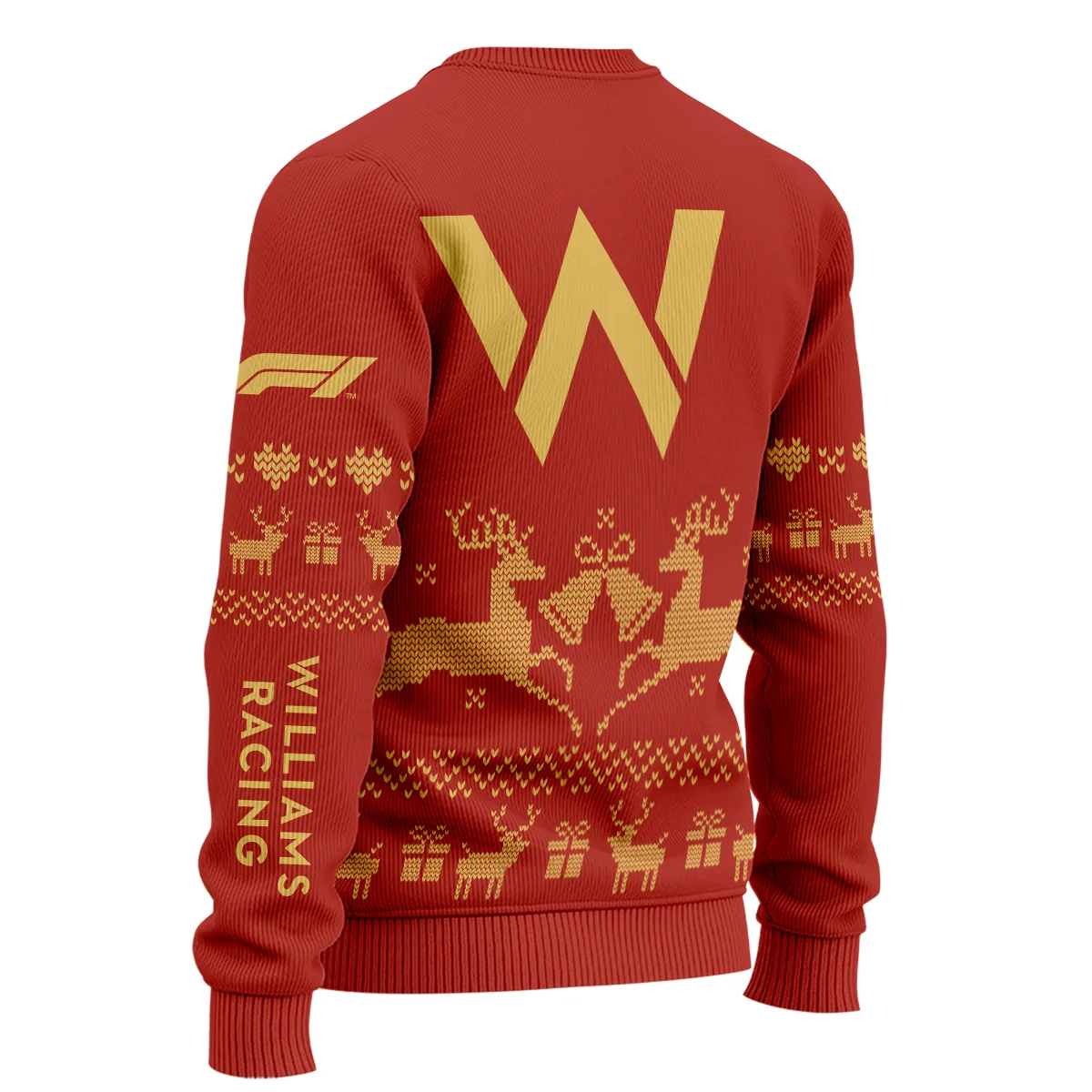 Festive Christmas Williams Formula 1 - Ugly Sweater BLVAF1220925A6WIL - Image 5