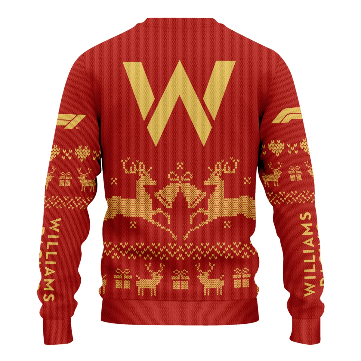 Festive Christmas Williams Formula 1 - Ugly Sweater BLVAF1220925A6WIL - Image 3