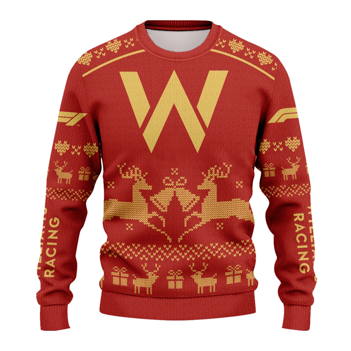 Festive Christmas Williams Formula 1 - Ugly Sweater BLVAF1220925A6WIL - Image 2