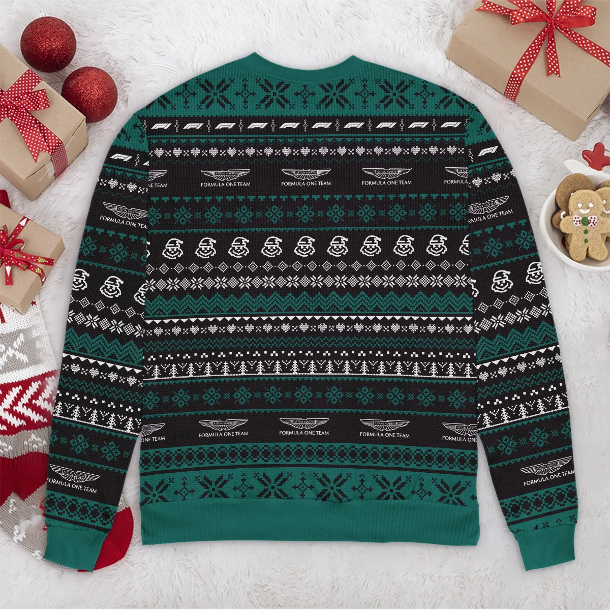 Grinch x Aston Martin Formula 1 - Ugly Sweater BLVAF1220925A18AM - Image 6