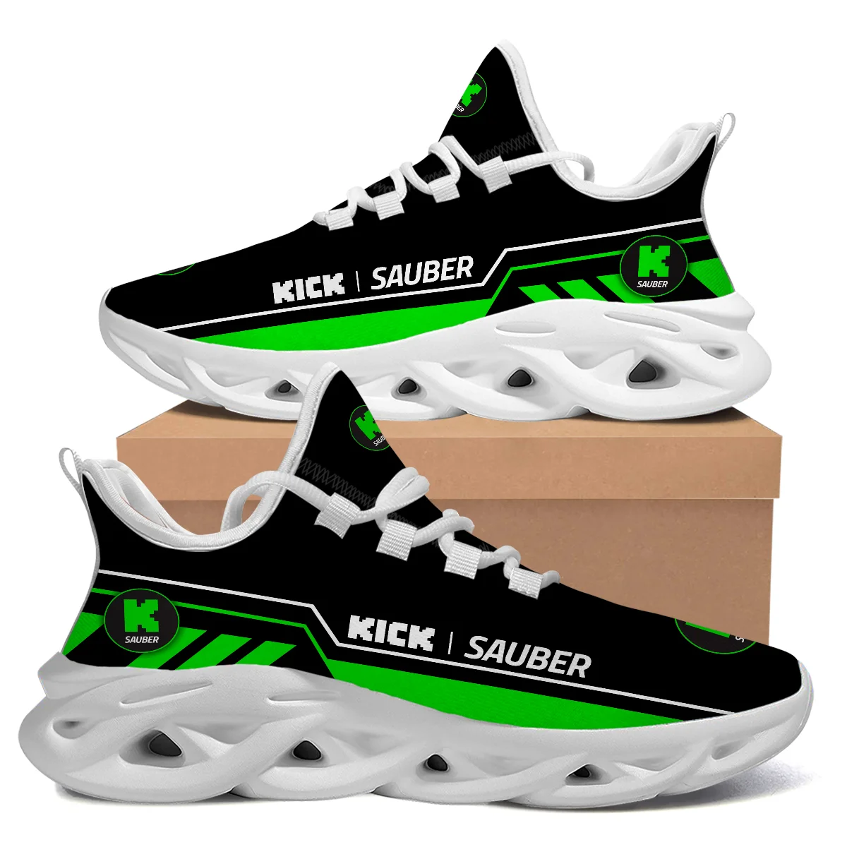 Kick Sauber F1 Max Soul Shoes All Over Print BLKS16725A1 - White