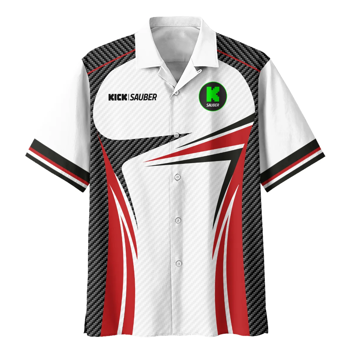 Kick Sauber F1 Team For Fans - Hawaiian Shirt BLVAF1031225A1KSHW - Image 2