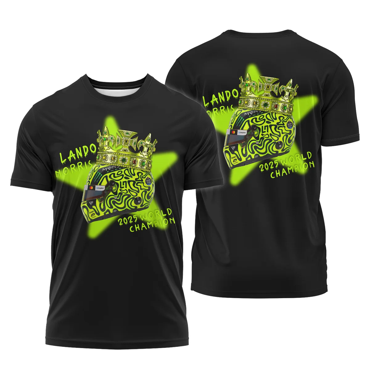 Lando Norris Crown World Champion T-Shirt BLVALN051225A6TS