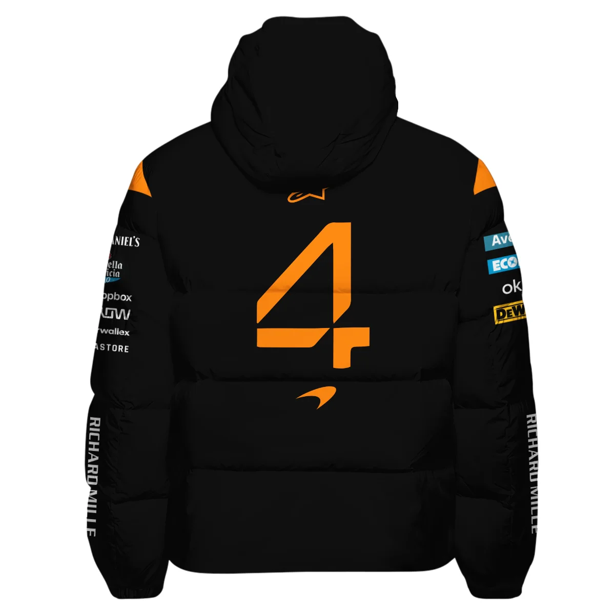 Lando Norris McLaren F1 Down & Puffer Jackets BLF1180525A2HCJ - Image 3