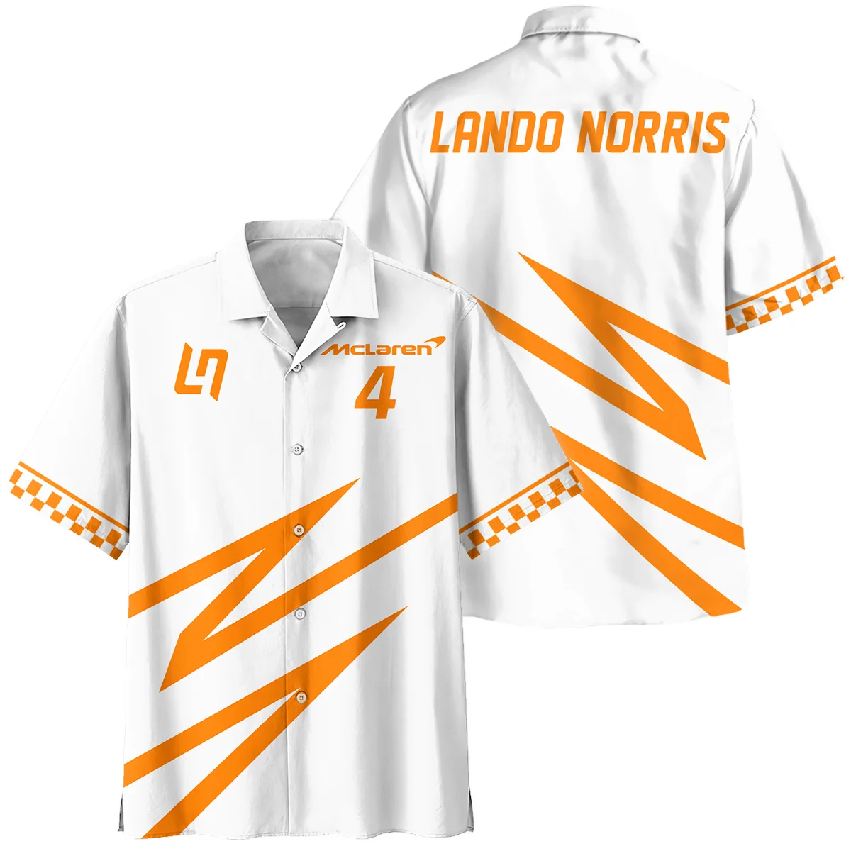 Lando Norris McLaren F1 Hawaiian Shirt All Over Prints Unisex Motorsport Apparel BLMCL10425A4HW