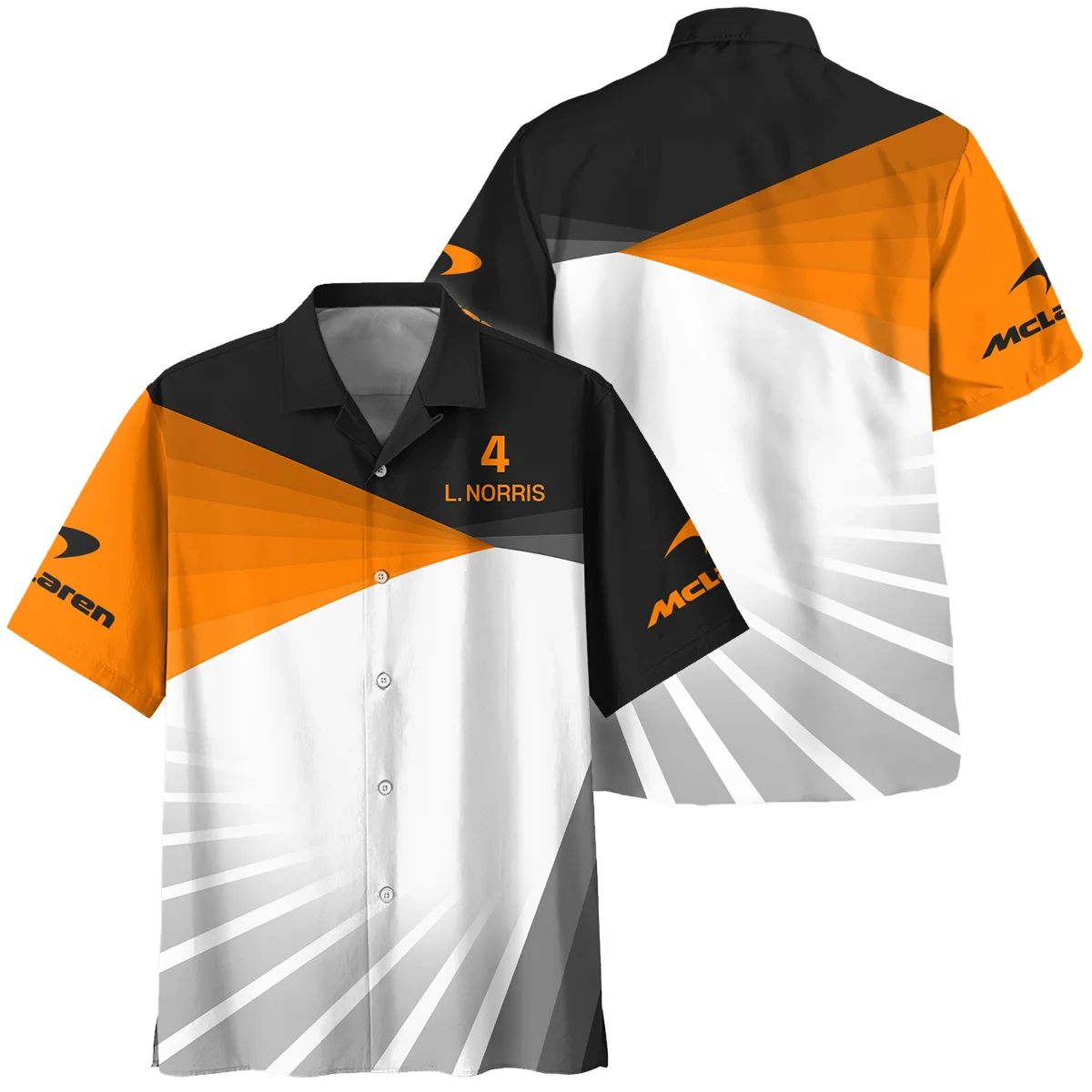 Lando Norris McLaren F1 Hawaiian Shirt All Over Prints Unisex Motorsport Apparel BLMCL3425A3HW