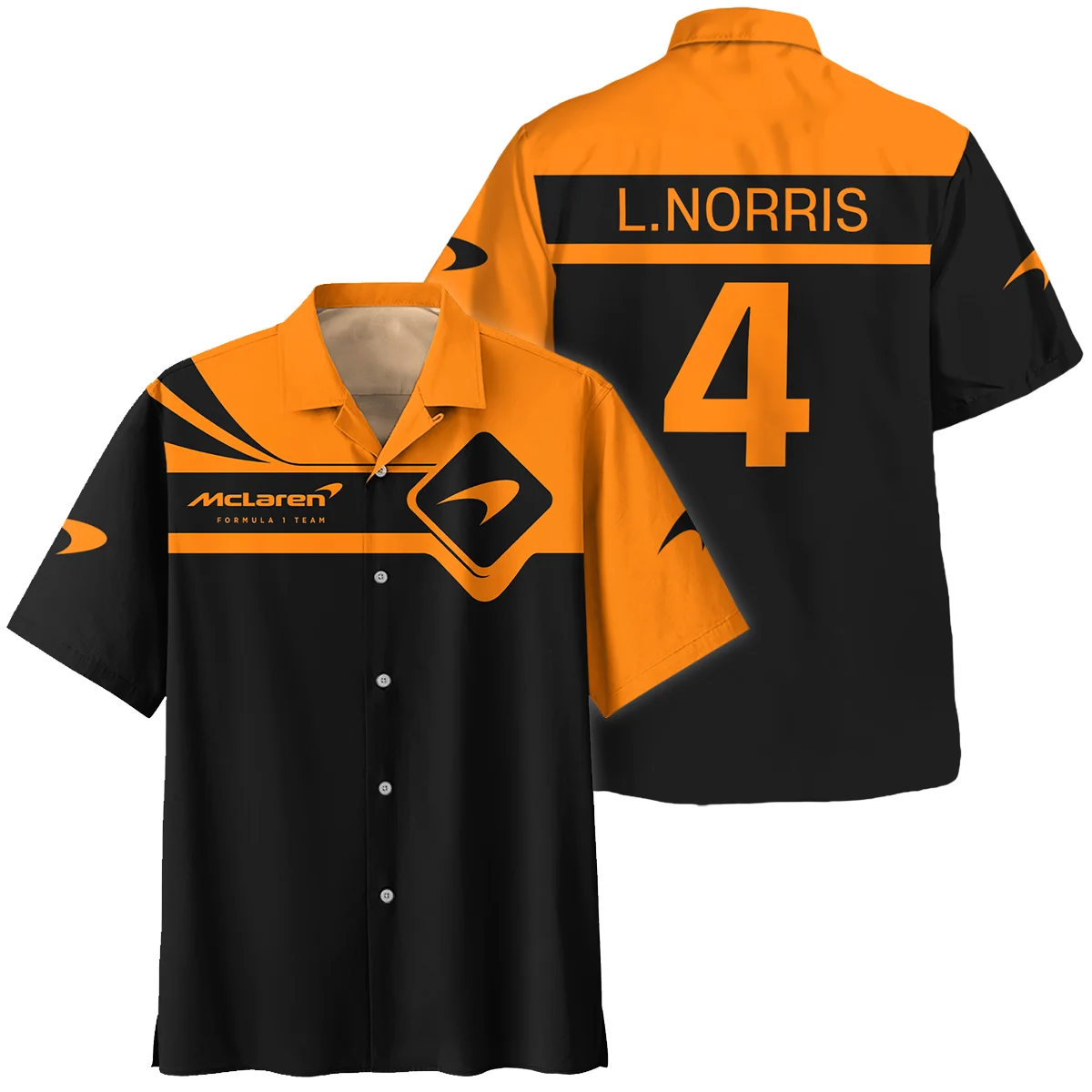 Lando Norris McLaren F1 Hawaiian Shirt All Over Prints Unisex Motorsport Apparel BLMCL5525A1HW