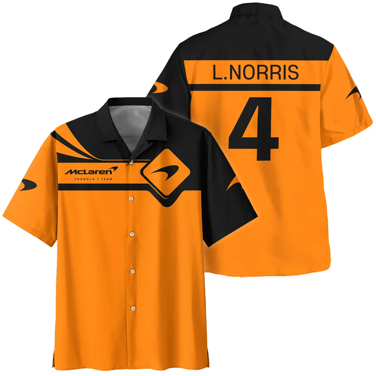 Lando Norris McLaren F1 Hawaiian Shirt All Over Prints Unisex Motorsport Apparel BLMCL5525A2HW