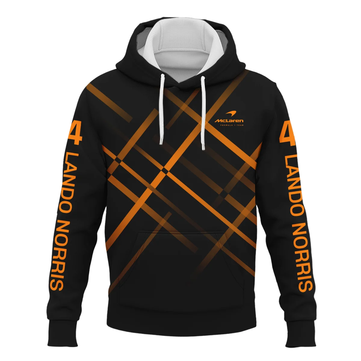Lando Norris McLaren F1 Logo Hoodie BLMCL3425A2HD - Image 2