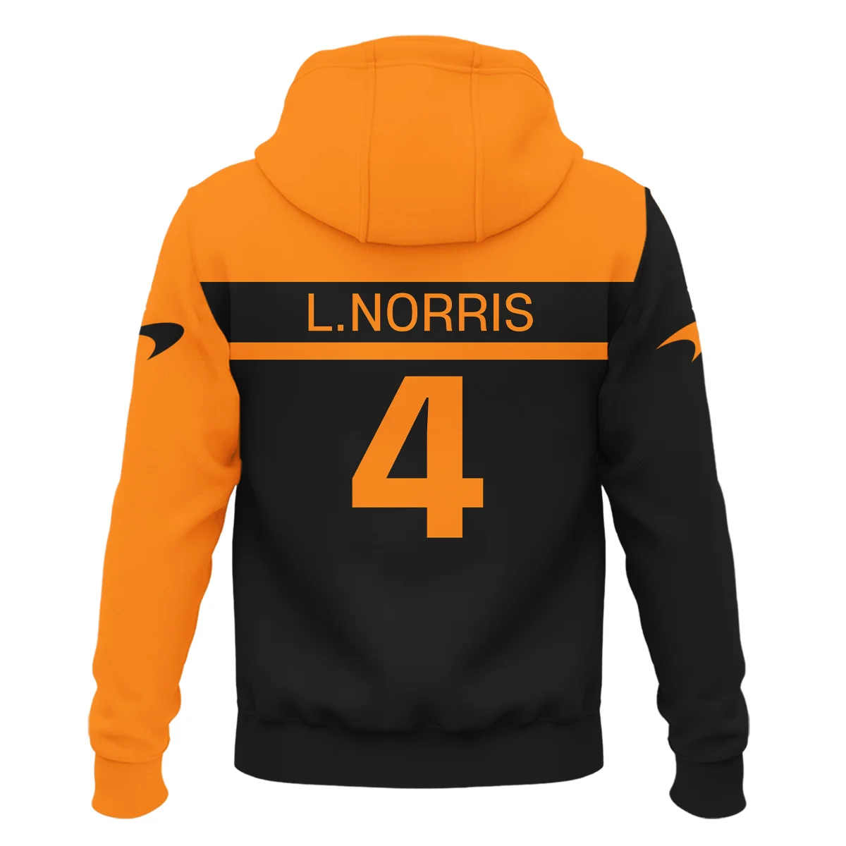 Lando Norris McLaren F1 Logo Hoodie BLMCL5525A1HD - Image 3