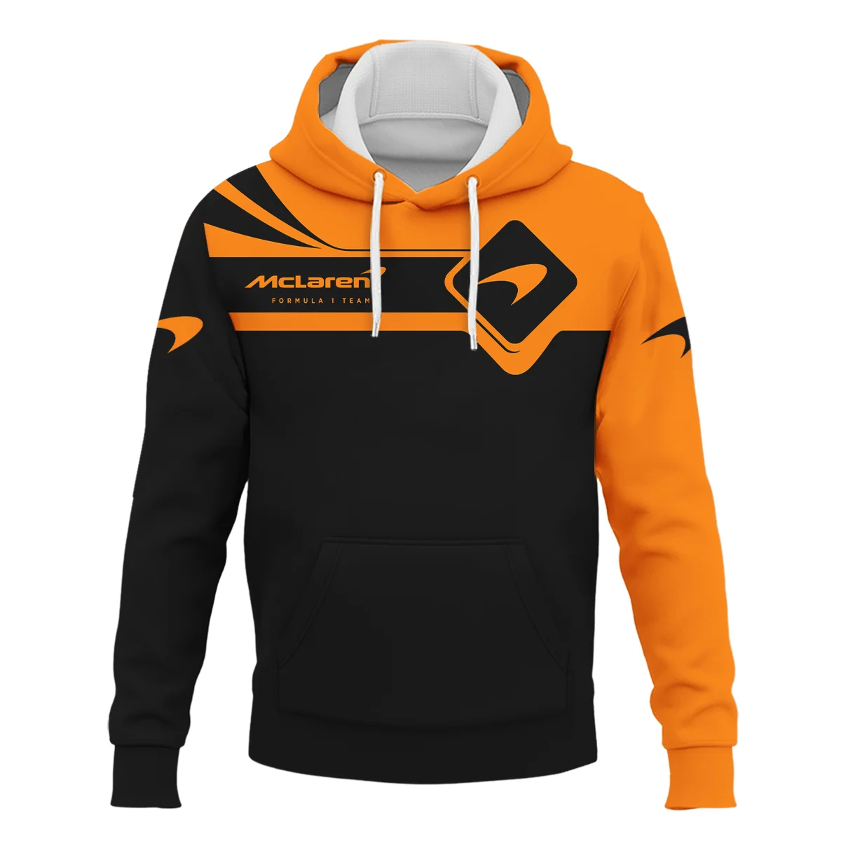 Lando Norris McLaren F1 Logo Hoodie BLMCL5525A1HD - Image 2