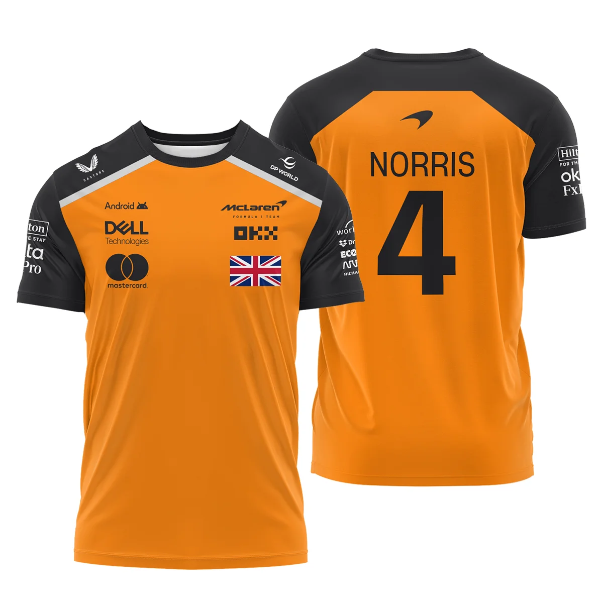 Lando Norris McLaren Formula One Logo T-Shirt Unisex Motorsport Apparel BLF1290325A1MCLTS