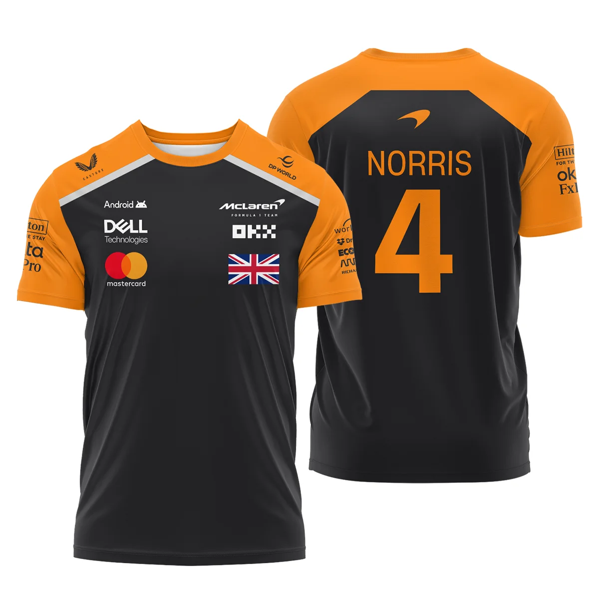 Lando Norris McLaren Formula One Logo T-Shirt Unisex Motorsport Apparel BLF1290325A2MCLTS