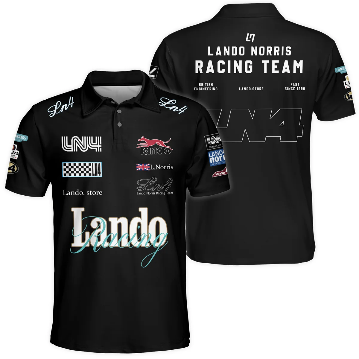 Lando Norris Racing Polo Shirt BLVALN051225A7PL