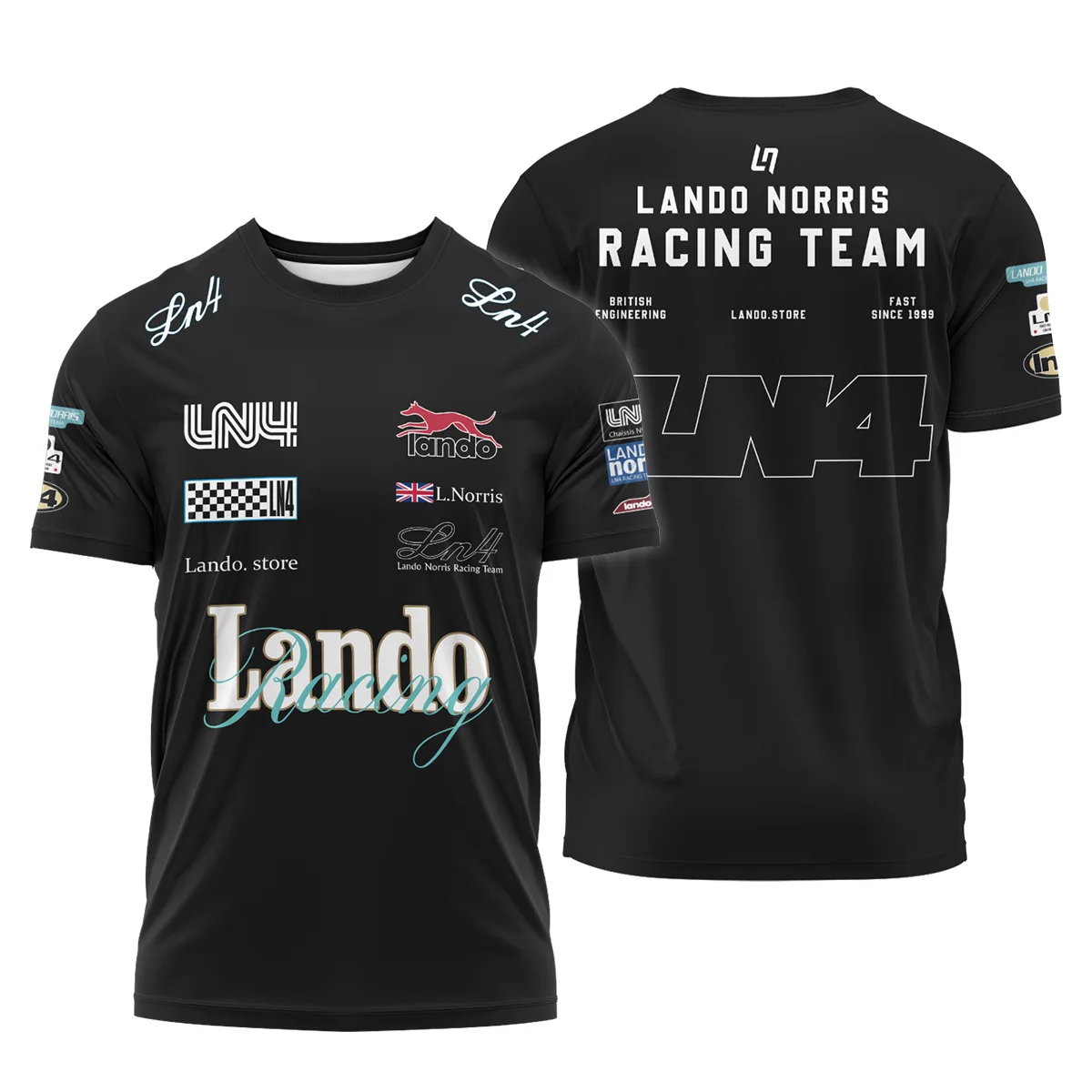 Lando Norris Racing T-Shirt BLVALN051225A7TS