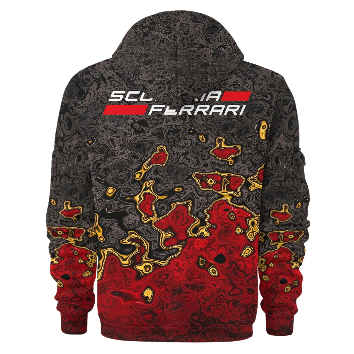 Limited Edition Ferrari F1 Hoodie Half Zip BLFRR15925A3HDF - Image 3