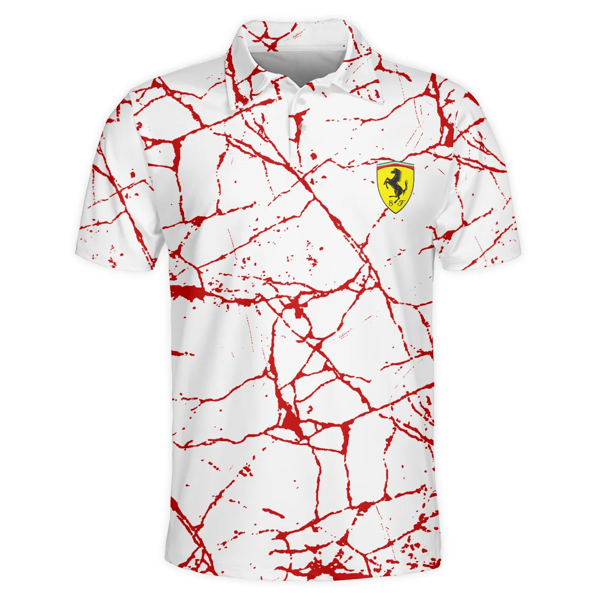 Limited Edition Ferrari F1 Polo Shirt BLFRR15925A2PL - Image 2