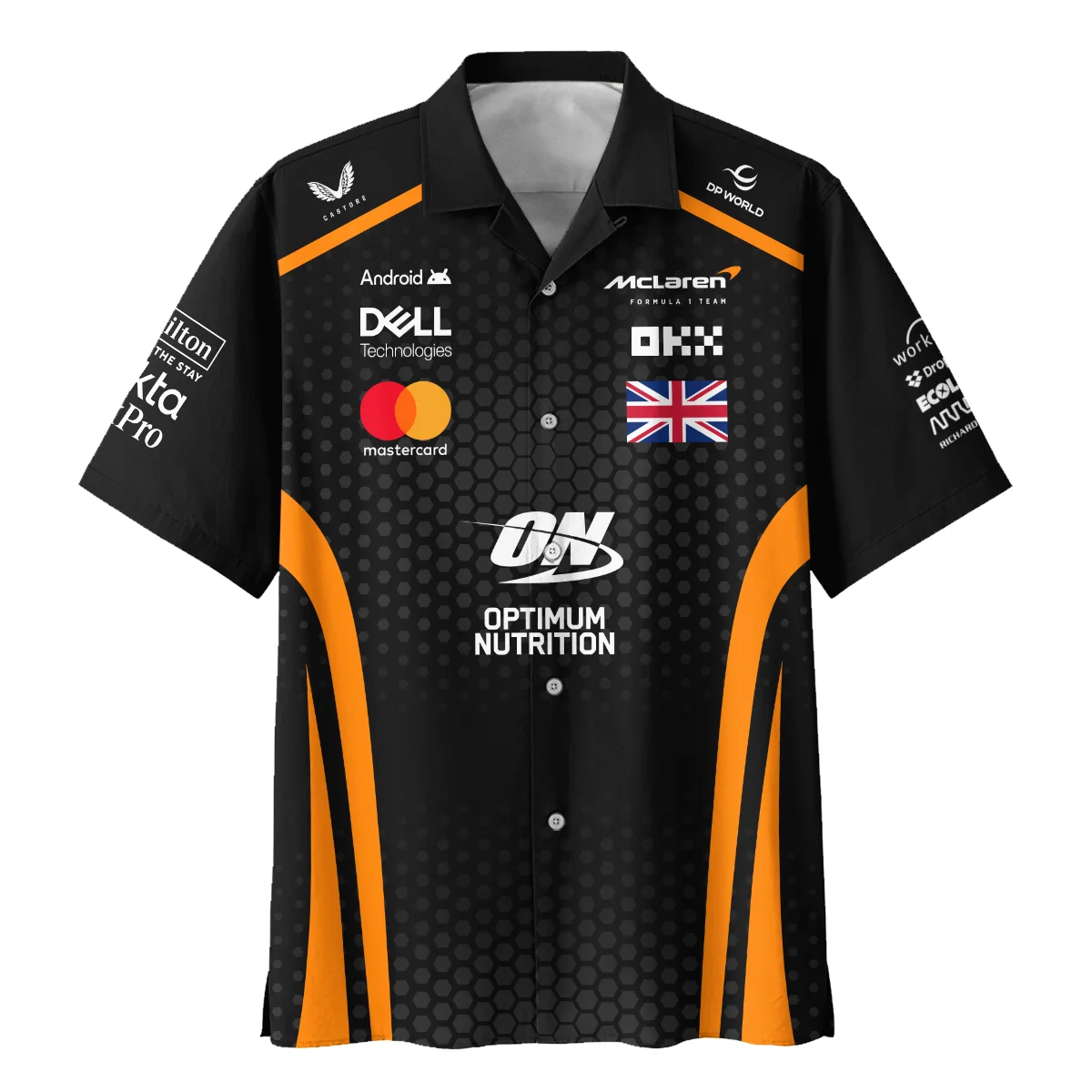 Limited Edition Lando Norris McLaren F1 Team - Hawaiian Shirt Unisex Motorsport Apparel BLNR14925A1HW - Image 2